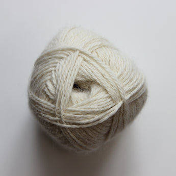 Weiß - Alpaka