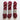 Burgundy - Camel Lace