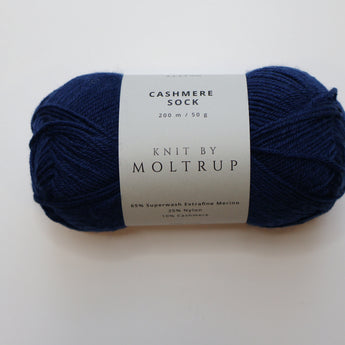 Navy - Cashmere Sock