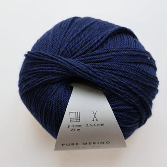 Navy- Pure Merino