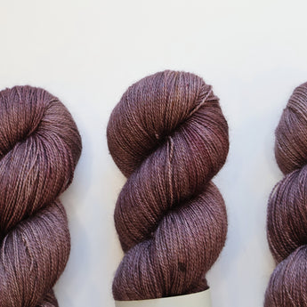 Aubergine - Yak Lace