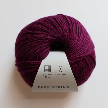 Aubergine - Pure Merino