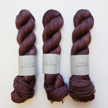 Aubergine – Kamelseide