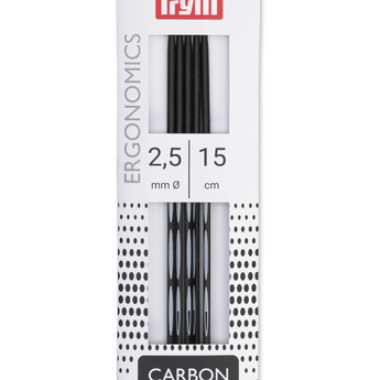 PRYM Ergonomics - Carbon Strømpepinde